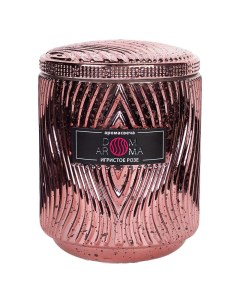 Свеча ароматическая Пламя Игристое Розе Dom aroma
