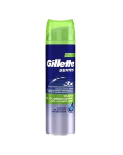 Гель для бритья Series для чувствительной кожи Gillette