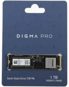 Накопитель SSD M 2 2280 DGPST5001TP6T6 PCIe 5 0 x4 1TB Pro Top P6 Digma