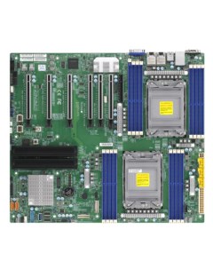 Материнская плата E ATX MBD X12DPG QT6 B 2 LGA4189 C621A 16 DDR4 3200 10 SATA 6G RAID 2 M 2 7 PCIE 2 Supermicro