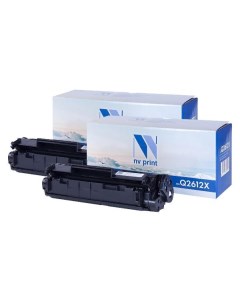 Картридж для лазерного принтера Nv Print NV Q2612X SET2 NV Q2612X SET2 Nv print