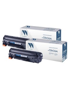 Картридж для лазерного принтера Nv Print NV CB436A SET2 NV CB436A SET2 Nv print