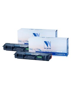 Картридж для лазерного принтера Nv Print NV T106R02778 SET2 NV T106R02778 SET2 Nv print