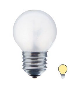 Лампа накаливания шар E27 60 Вт 660 Лм шар матовая свет тёплый белый Osram