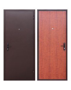 Дверь входная металлическая Стройгост 5 860 мм правая цвет рустикальный дуб Без бренда