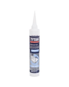 Герметик силиконовый Professional санитарный бесцветный 80 мл уксусный Tytan