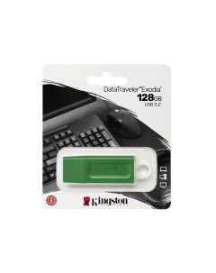 USB Flash Drive 128Gb DataTraveler Exodia Green KC U2G128 7GG Kingston