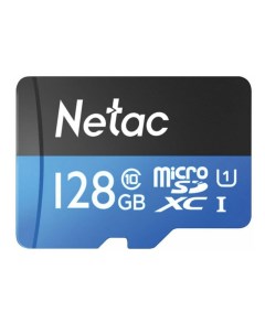 Карта памяти 128Gb microSDHC P500 NT02P500STN 128G S Netac