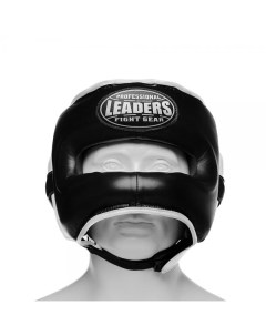 Шлем боксерский LS BK WH с бамперной защитой Leaders