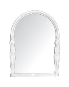 Зеркало 42 9х58 см полукруглое снежно белое Viva Ellada АС 16001000 Беросси