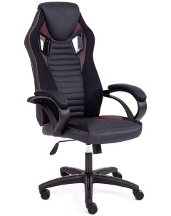Игровое компьютерное кресло PILOT кож зам ткань черный черный перфорированный коричневый 36 6 36 6 0 Tetchair