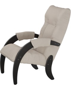 Кресло для отдыха Модель 61 Ткань ультра санд каркас венге от фабрики Мебелик