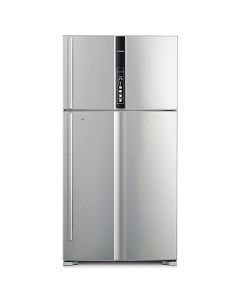 Холодильник R V720PUC1 серебристый Hitachi