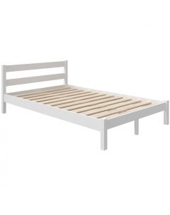Двуспальная кровать Lotta 1 120х200 см белая Edwood