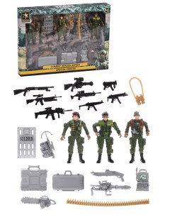 Военный набор 21 предмет 651339 Наша игрушка