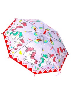 Зонт детский Единороги со свистком Nobrand