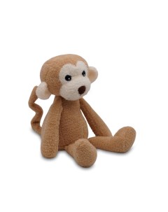 Мягкая игрушка обезьянка Лорейн 36 48 см 0982736S бежевый Unaky soft toy