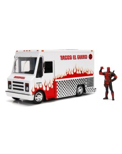 Машина фургон с фигуркой Дэдпула Deadpool 1 к 24 21 5 см Jada toys