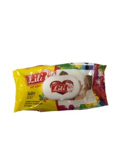 Влажные салфетки для детей с экстрактом календулы 100 шт 18 упаковок Lili