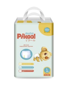 Подгузники трусики детские Comfort размер L 11 16 кг 54 шт Pikool
