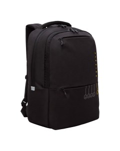 Стильный современный рюкзак RU 437 2 2 черный желтый Grizzly