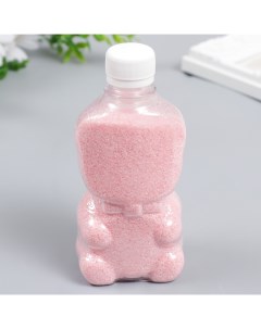 Песок цветной в бутылках Розовый 500 гр Nobrand