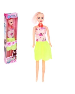 Кукла модель Лена в летнем наряде МИКС Nobrand