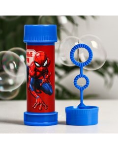 Мыльные пузыри Человек паук 45 мл 15 шт Marvel