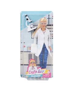 Кукла Сотрудник лаборатории 28 см аксесс Defa lucy