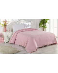 Покрывало NICE BED SPREAD цвет розовый Pink евро макси Irya