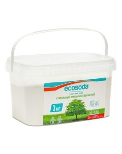 Стиральный порошок для цветного белья 3 кг Ecosoda