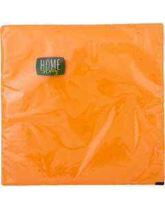 Салфетки бумажные оранжевые 2 слоя 20 шт Home story
