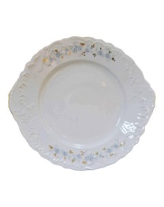 Тарелка для торта Rococo фарфоровая 29 см 08712 Cmielow