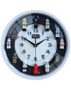 Часы настенные starwars в стиле lego Nobrand
