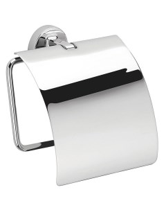 Держатель туалетной бумаги с крышкой Nordic B5291 Хром Colombo design