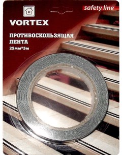 VORTEX 22508 лента противоскользящая 25ммх5м Nobrand