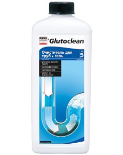 Glutoclean 377 очиститель для труб гель 1л Pufas