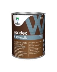 Антисептик белый Woodex Aqua Solid PM1 0 9 л Teknos