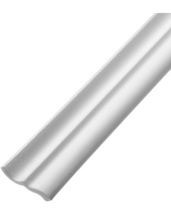 С04 50 плинтус потолочный пенополистирол белый 46х46мм 2м Solid