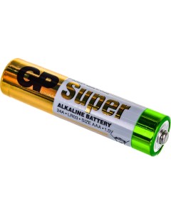 Алкалиновые батарейки Super Alkaline 24А ААA 10 шт 24A 2CRB10 Gp