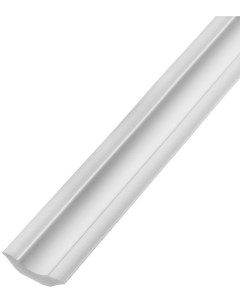 С28 45 плинтус потолочный пенополистирол белый 34х34мм 2м Solid