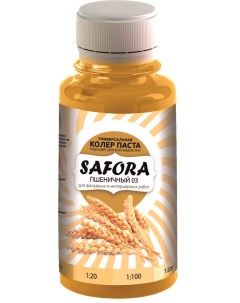 Колеровочная паста 03 пшеничный 100 мл Safora