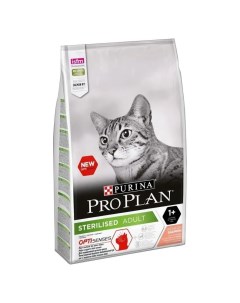 Сухой корм для кошек Cat Optisenses Sterilised лосось 2 шт по 3 кг Pro plan