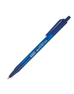 Ручка шариковая Round Stic Clic автоматическая синяя 20 шт Bic