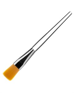 Кисть для маски и парафина нейлон длина ручки 9 5 см 02 оранжевый ворс Irisk professional