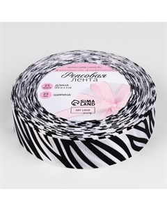 Лента репсовая Арт узор