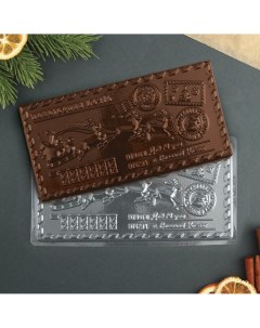 Форма для шоколада плитка Konfinetta