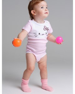 Носки детские трикотажные махровые для девочек Playtoday newborn-baby