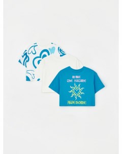 Набор из 3 футболок для девочек Sela