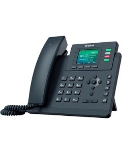 VoIP телефон SIP T33G 4 линии цветной экран PoE GigE БП в комплекте SIP T33G Yealink